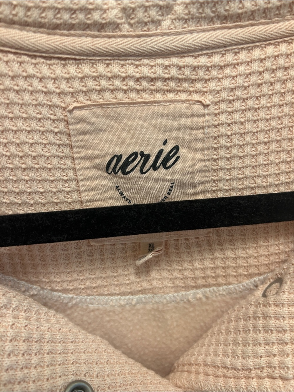 Aerie Pullover in Blush - Picture 2 of 3